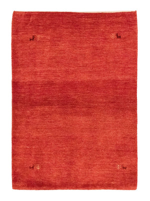 Tapis Gabbeh - Persan - 143 x 100 cm - orange