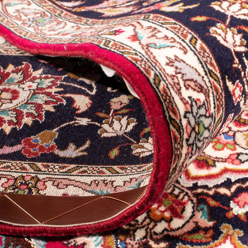 Tapis persan - Tabriz - Royal carré  - 246 x 245 cm - rouge foncé