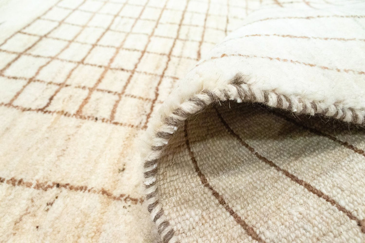 Tapis Gabbeh - Persan - 145 x 100 cm - beige