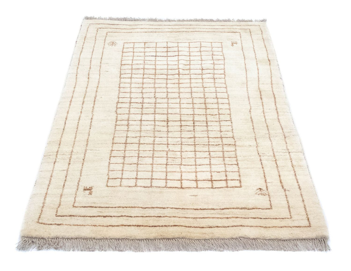 Tapis Gabbeh - Persan - 145 x 100 cm - beige
