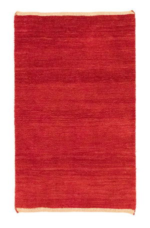 Tapis Gabbeh - Persan - 140 x 86 cm - rouge