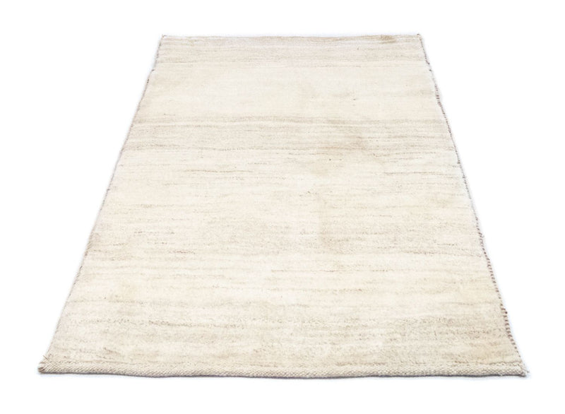 Tapis Gabbeh - Persan - 135 x 73 cm - blanc naturel