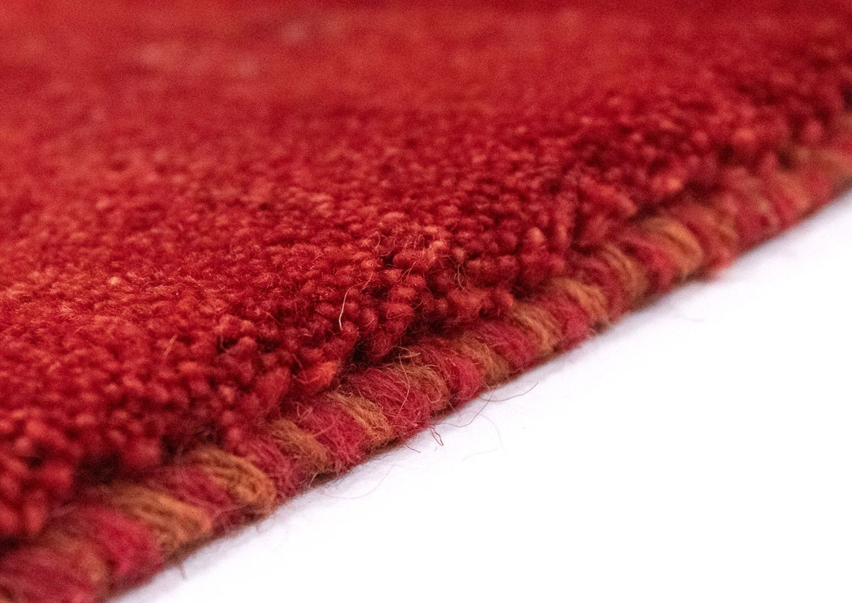 Tapis Gabbeh - Persan - 115 x 73 cm - rouge