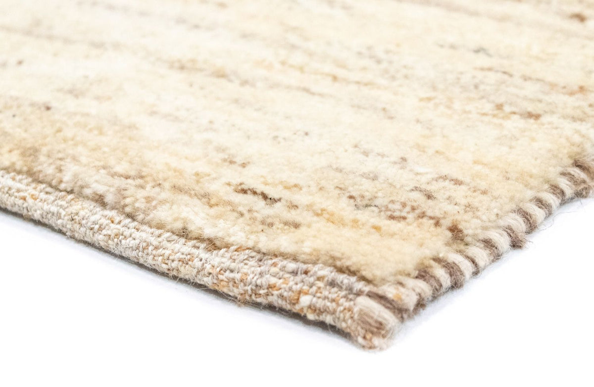 Tapis Gabbeh - Persan - 132 x 83 cm - blanc naturel