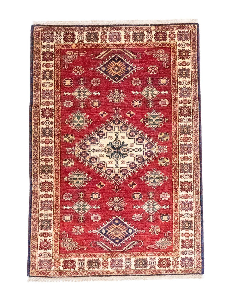 Tapis Ziegler - Kazak - 126 x 87 cm - rouge