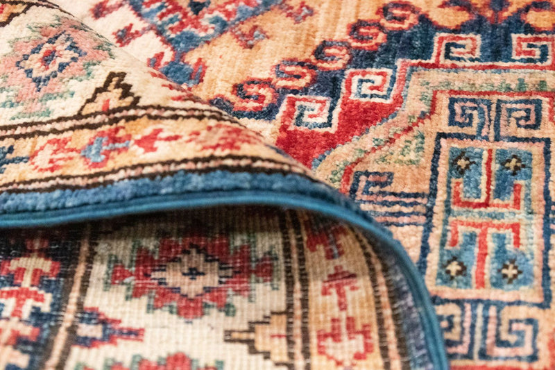 Tapis Ziegler - Kazak - 125 x 83 cm - multicolore