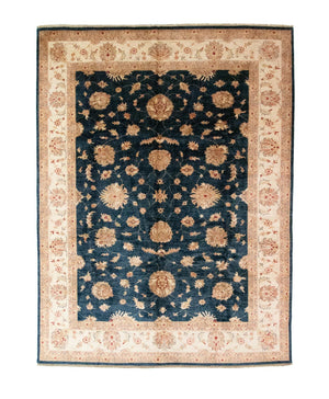 Tapis Ziegler - 370 x 276 cm - bleu