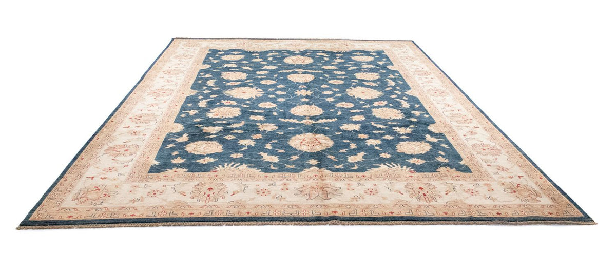 Tapis Ziegler - 370 x 276 cm - bleu