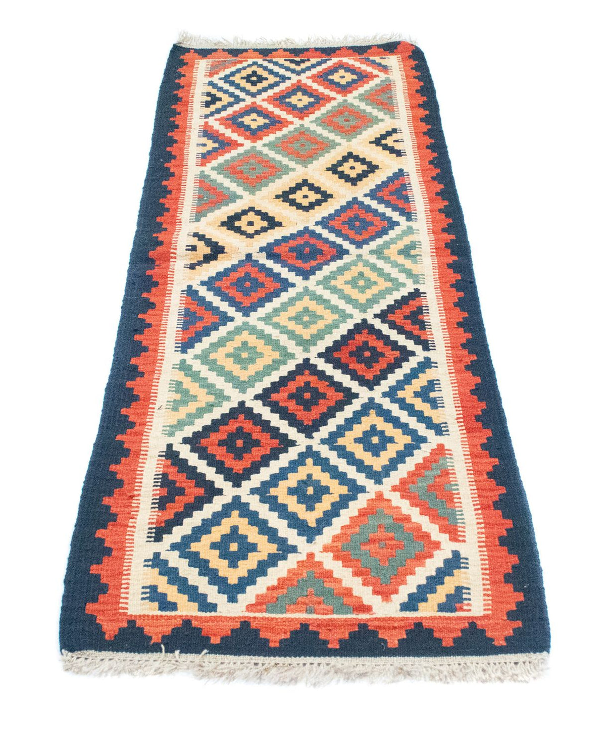 Tapis de couloir Tapis Kelim - Oriental - 182 x 62 cm - beige