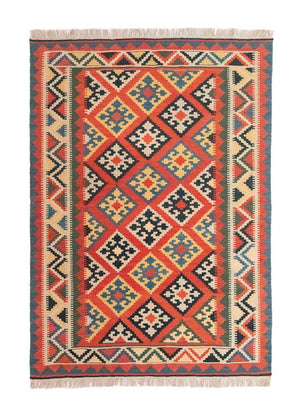 Tapis Kelim - Oriental - 212 x 148 cm - orange
