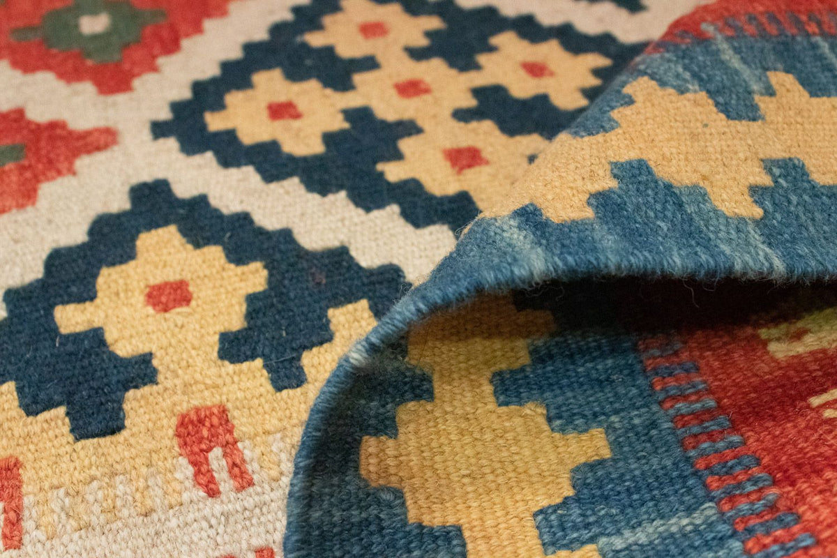 Tapis Kelim - Oriental - 202 x 153 cm - orange