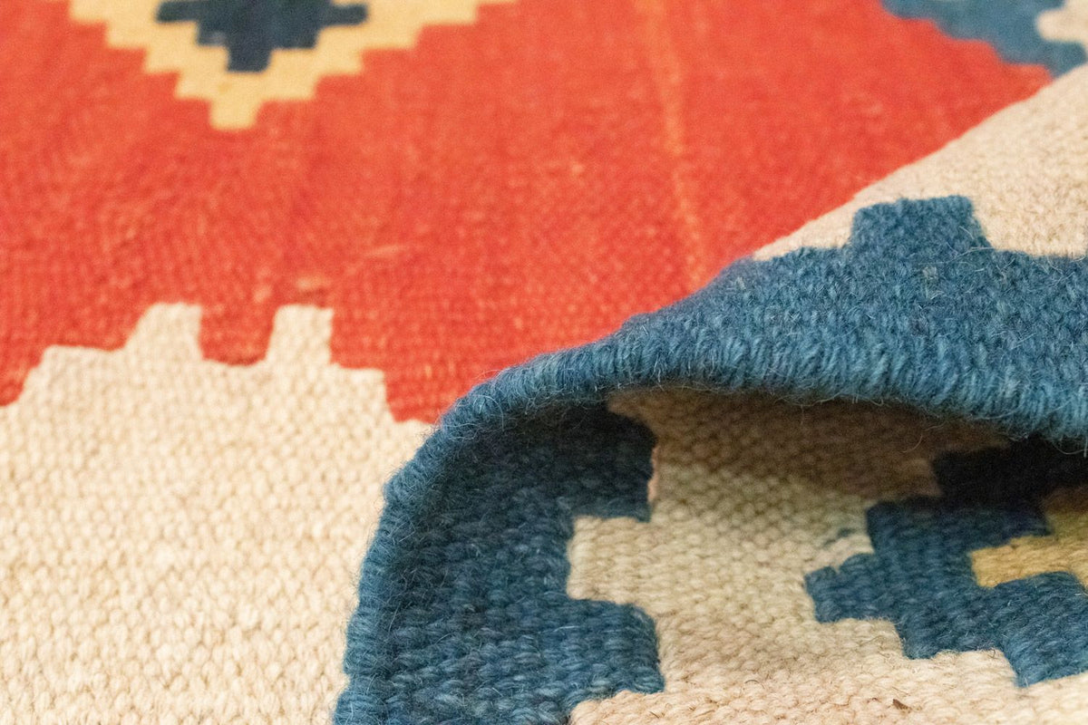 Tapis Kelim - Oriental - 196 x 150 cm - orange