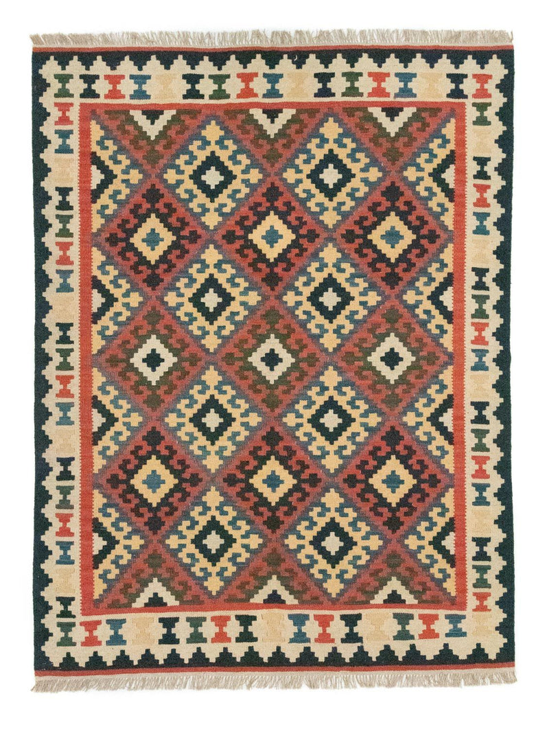 Tapis Kelim - Oriental - 200 x 150 cm - marron