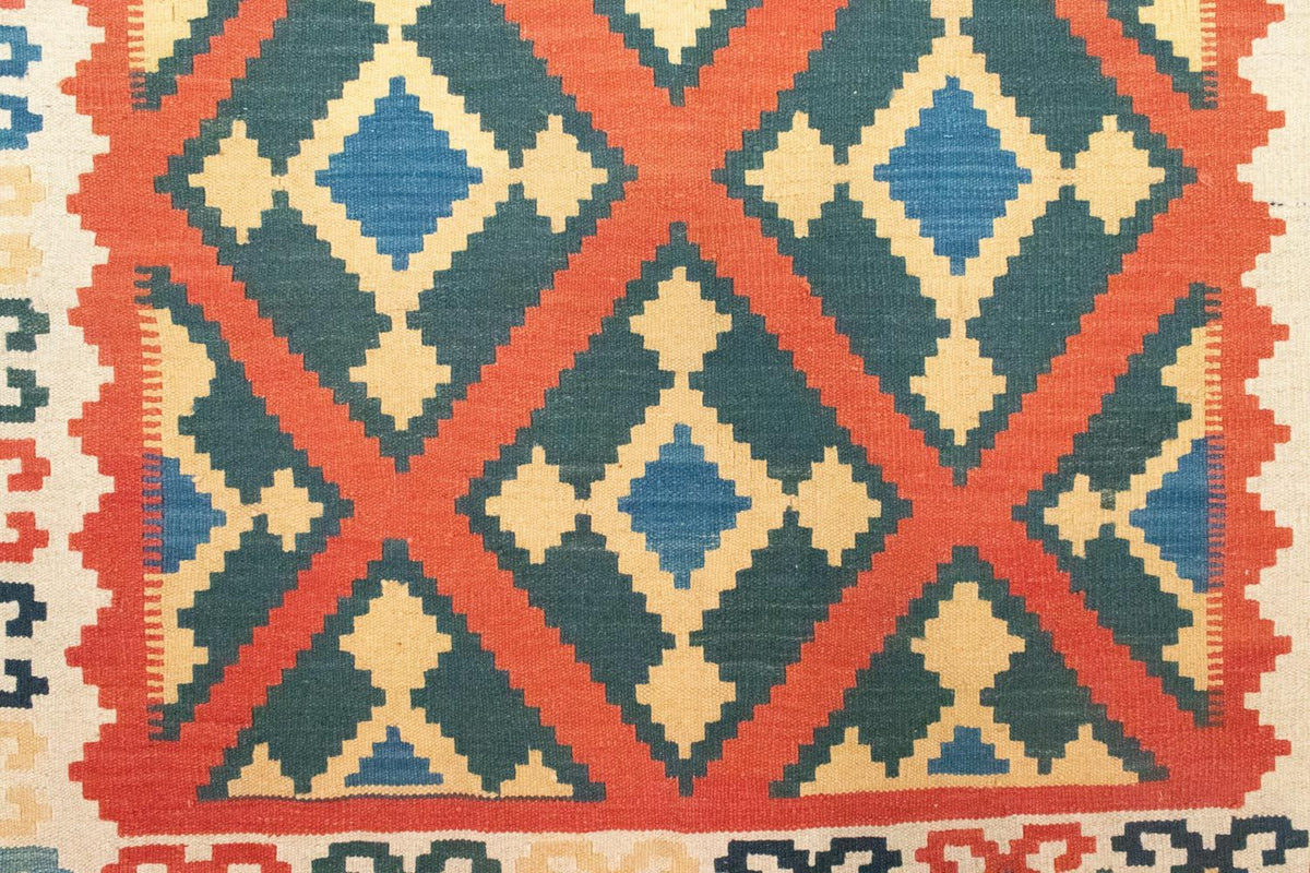 Tapis Kelim - Oriental - 210 x 155 cm - orange