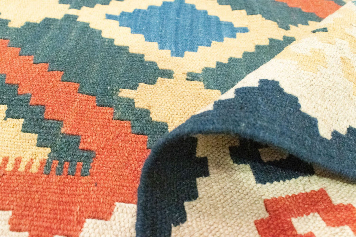 Tapis Kelim - Oriental - 210 x 155 cm - orange