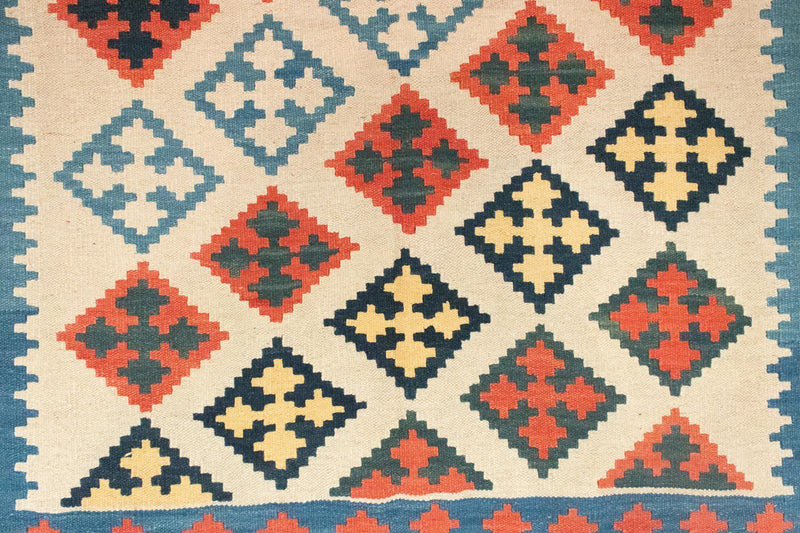 Tapis Kelim - Oriental - 205 x 150 cm - beige