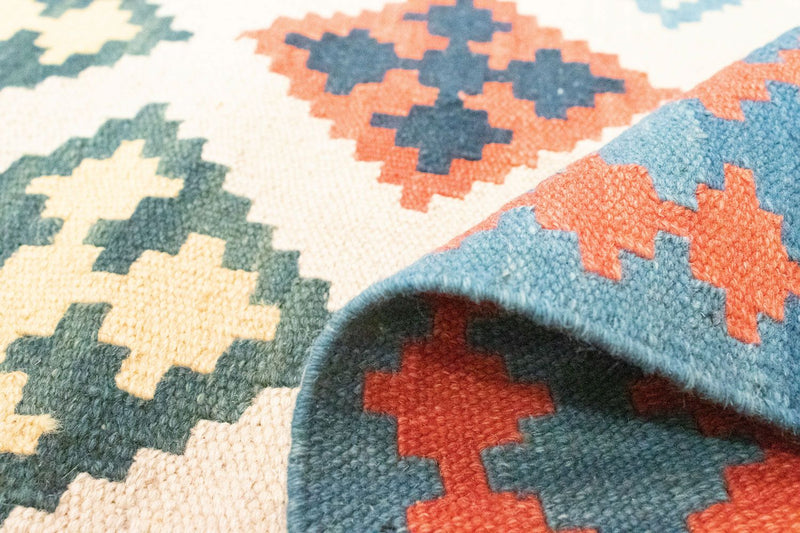 Tapis Kelim - Oriental - 205 x 150 cm - beige