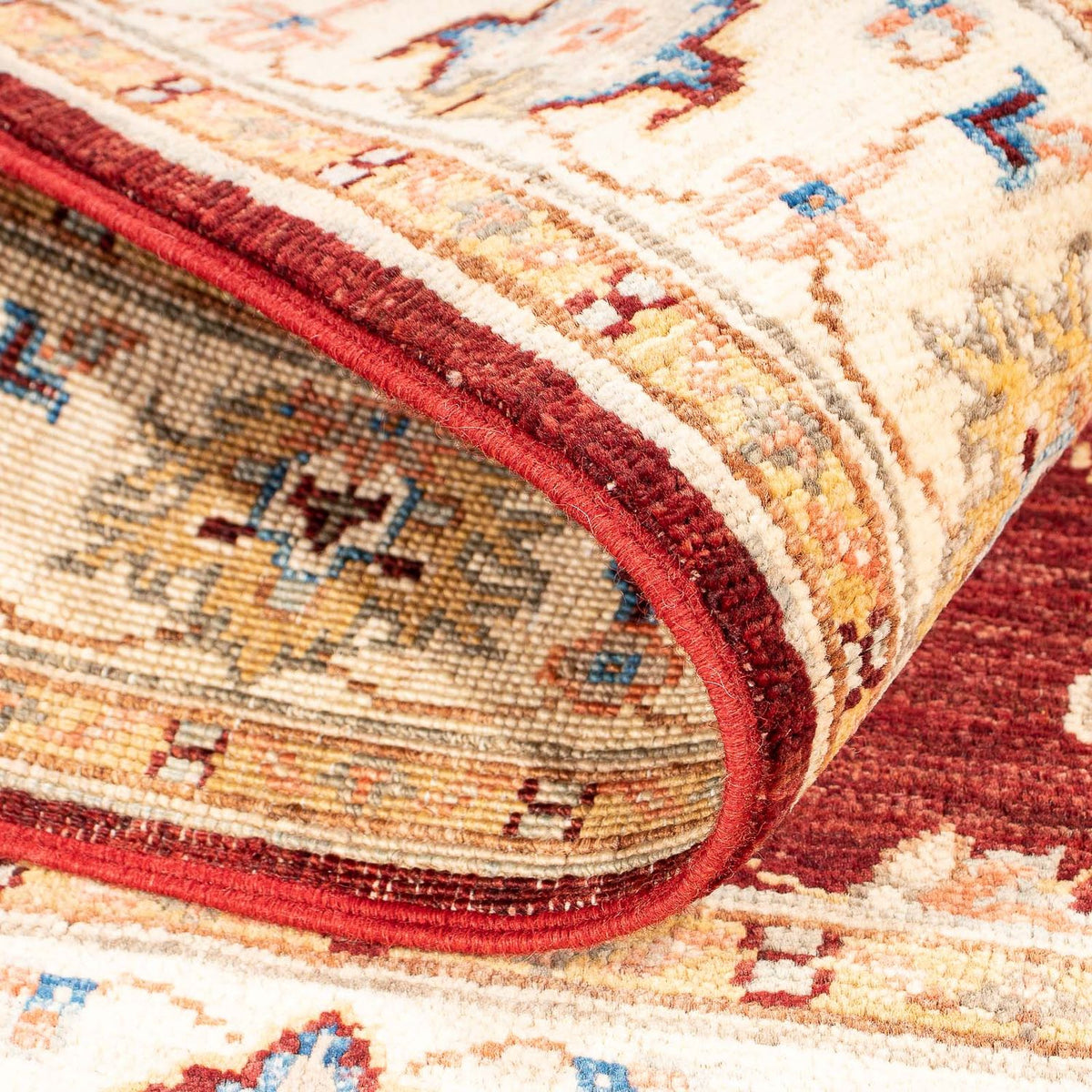 Tapis Ziegler - 124 x 84 cm - rouge foncé