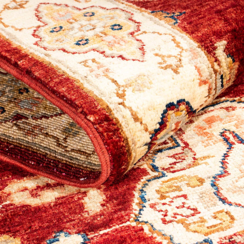 Tapis de couloir Tapis Ziegler - 299 x 80 cm - rouille