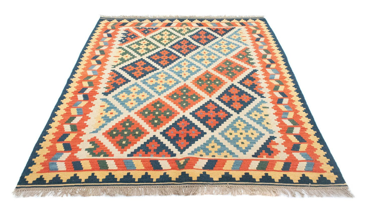 Tapis Kelim - Oriental - 205 x 157 cm - orange