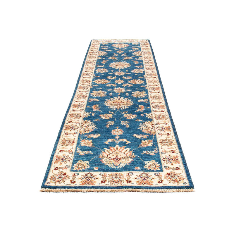 Tapis de couloir Tapis Ziegler - 303 x 84 cm - bleu foncé