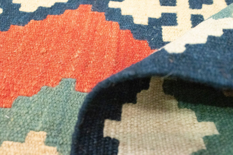 Tapis Kelim - Oriental - 202 x 150 cm - orange