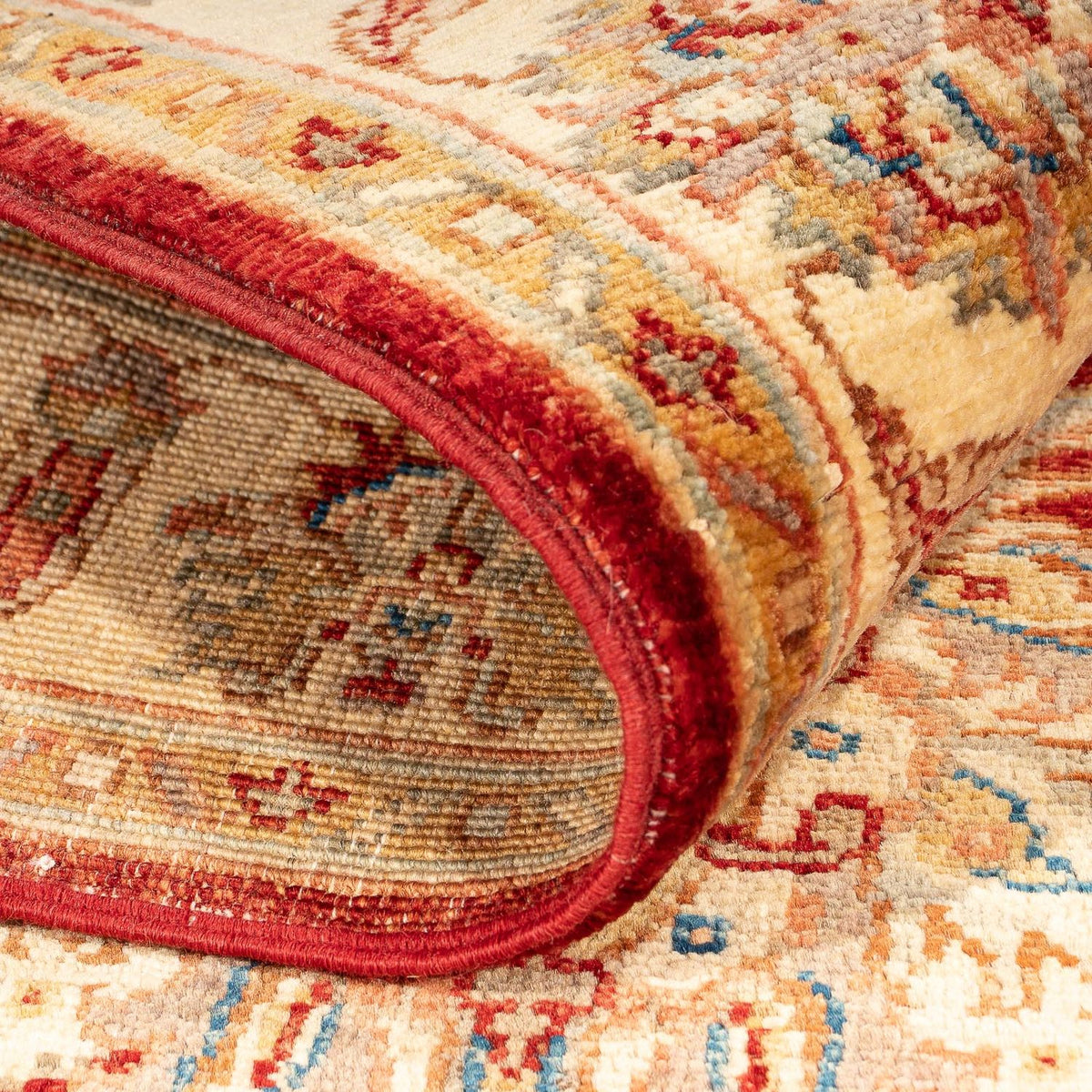 Tapis Ziegler - 144 x 99 cm - rouge foncé