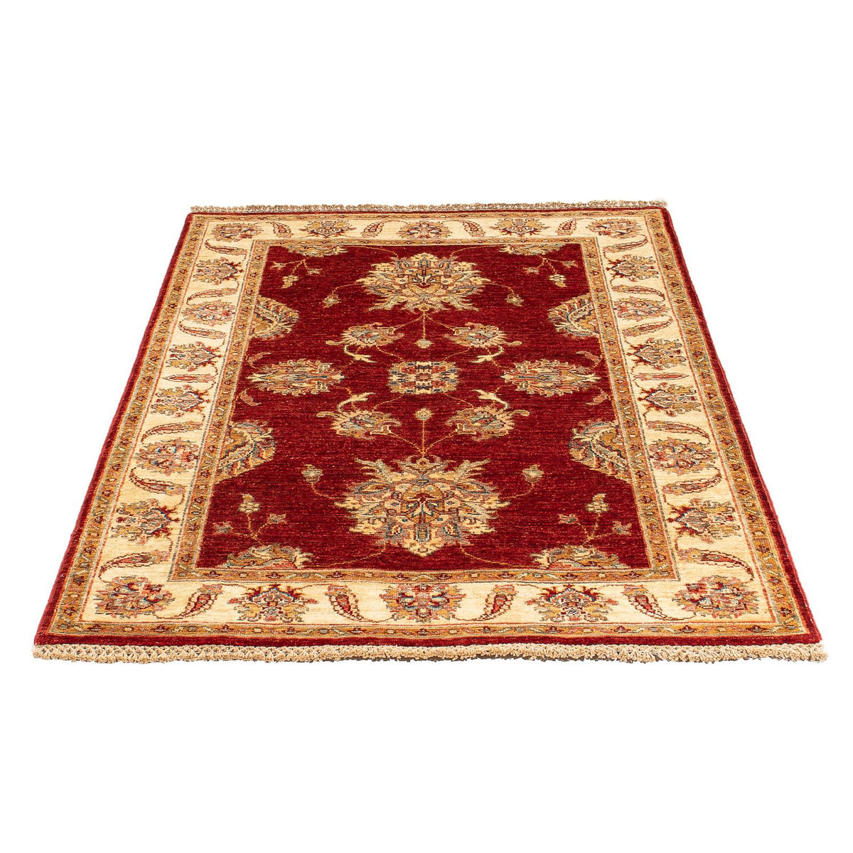 Tapis Ziegler - 144 x 99 cm - rouge foncé