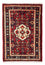Tapis persan - Nomadic - 81 x 60 cm - rouge foncé