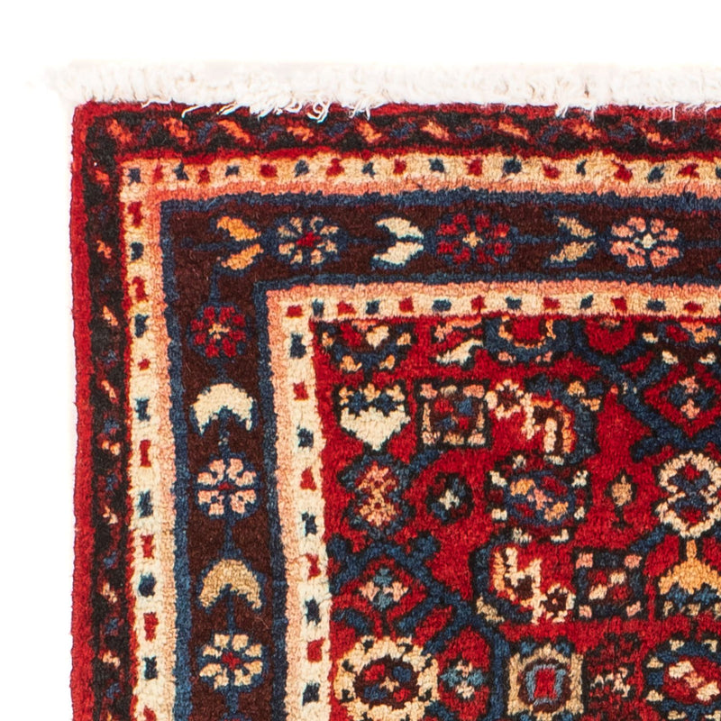 Tapis persan - Nomadic - 81 x 60 cm - rouge foncé