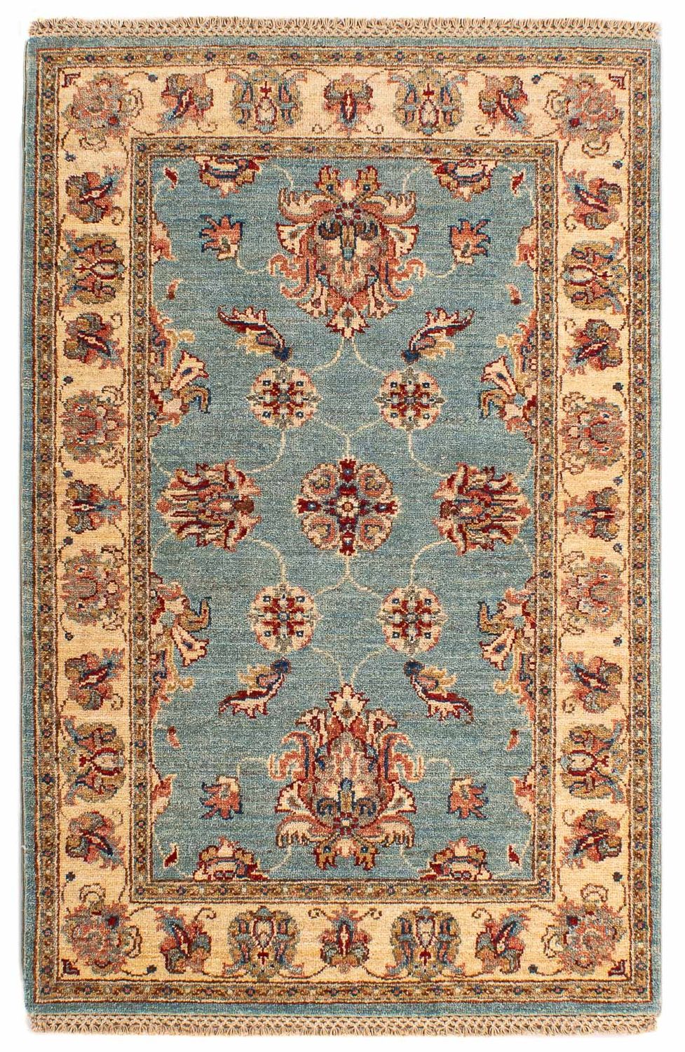 Tapis Ziegler - 127 x 80 cm - bleu clair