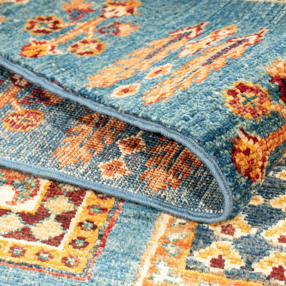 Tapis Ziegler - 137 x 88 cm - bleu clair