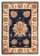 Tapis Ziegler - 95 x 62 cm - bleu foncé