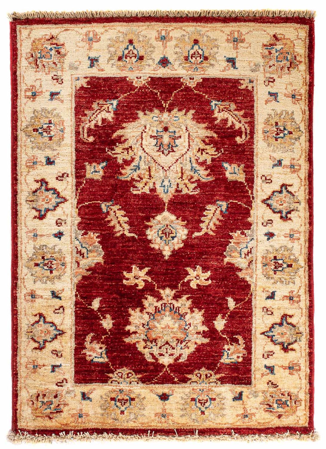 Tapis Ziegler - 91 x 62 cm - rouge foncé
