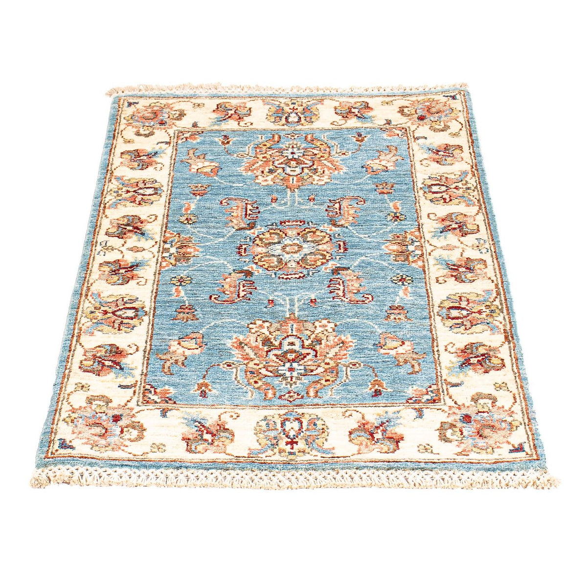 Tapis Ziegler - 97 x 62 cm - bleu clair