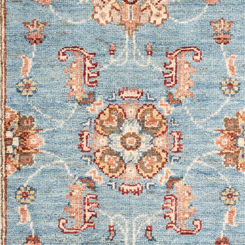 Tapis Ziegler - 100 x 61 cm - bleu clair