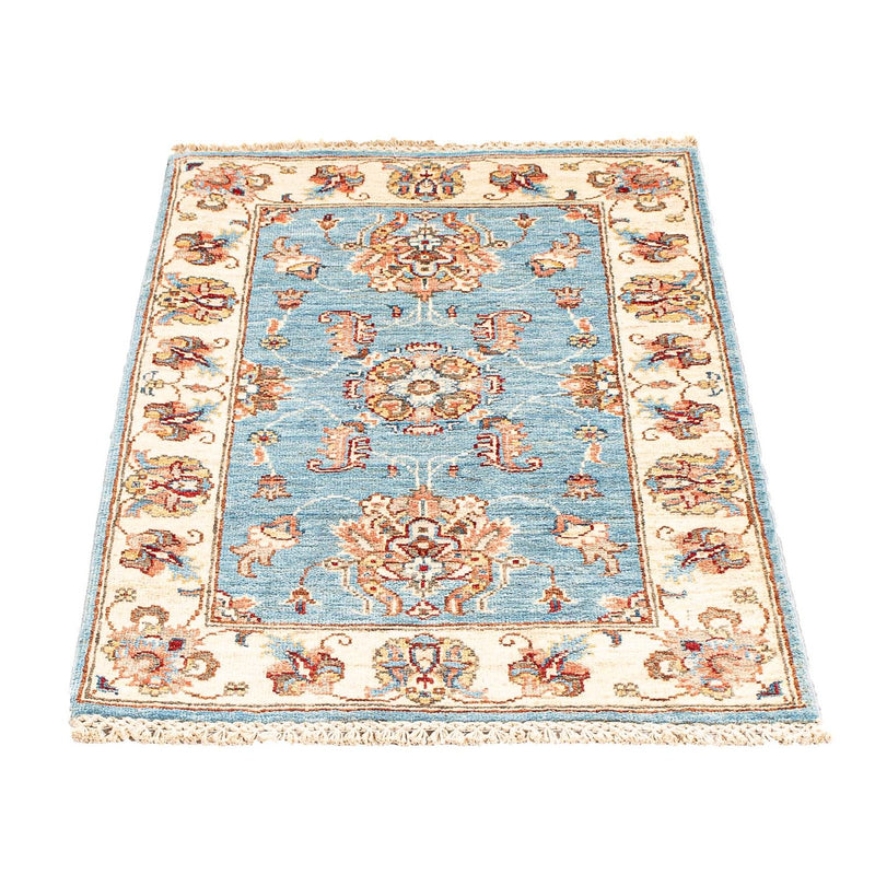Tapis Ziegler - 100 x 61 cm - bleu clair