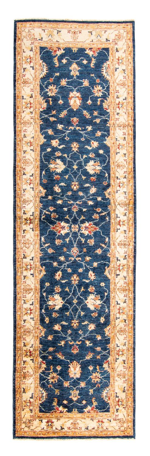 Tapis de couloir Tapis Ziegler - 273 x 85 cm - bleu foncé