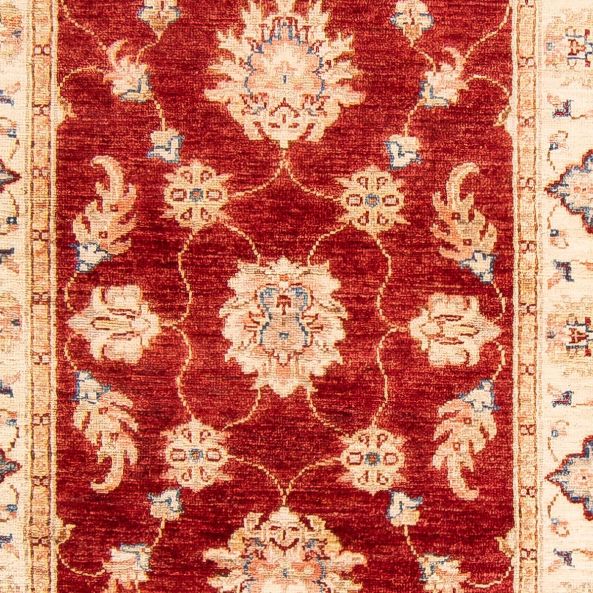 Tapis de couloir Tapis Ziegler - 264 x 85 cm - rouge foncé