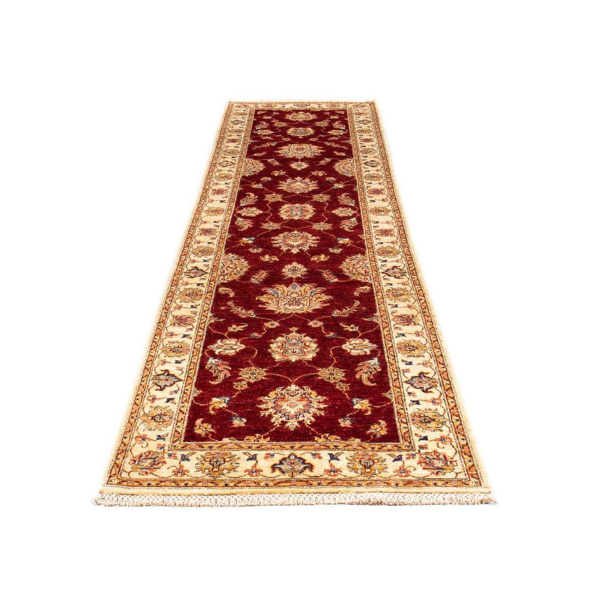 Tapis de couloir Tapis Ziegler - 310 x 76 cm - rouge foncé