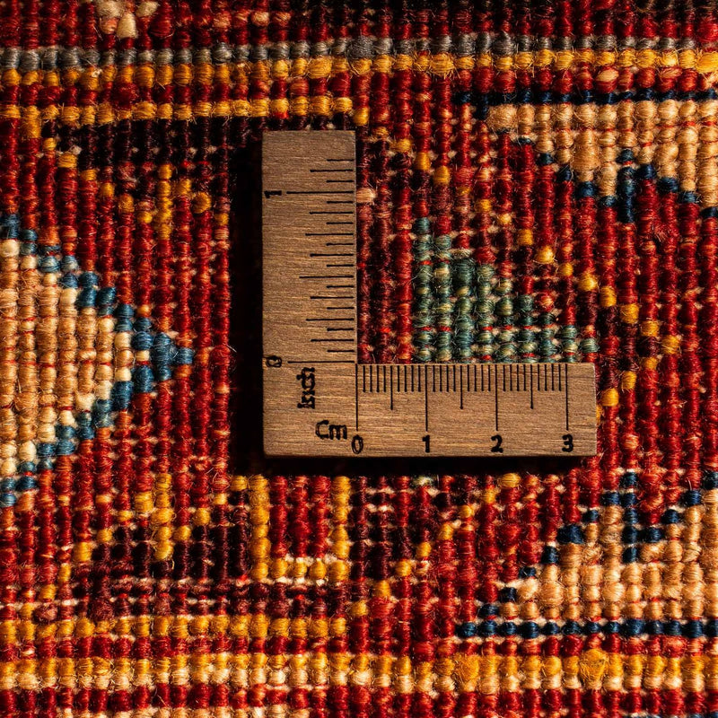 Tapis Ziegler - Ariana - 195 x 158 cm - rouge foncé