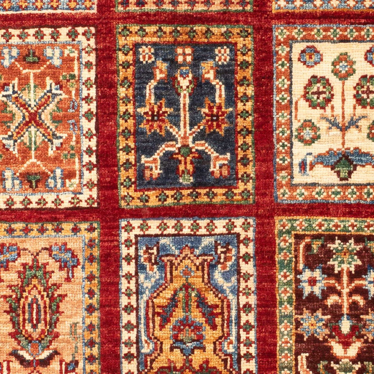 Tapis Ziegler - Bakhtiari - 101 x 66 cm - rouge foncé