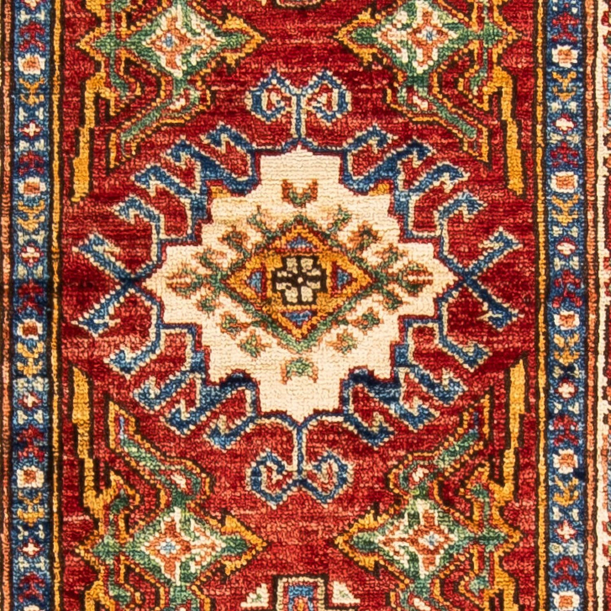 Tapis de couloir Tapis Ziegler - Kazak - 178 x 60 cm - rouge foncé