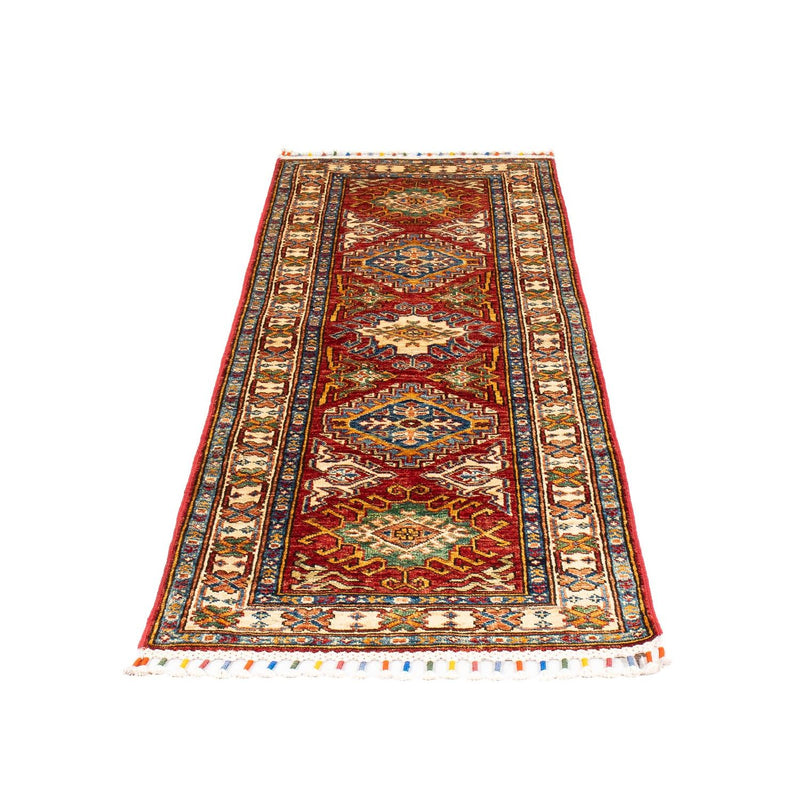 Tapis de couloir Tapis Ziegler - Kazak - 178 x 60 cm - rouge foncé