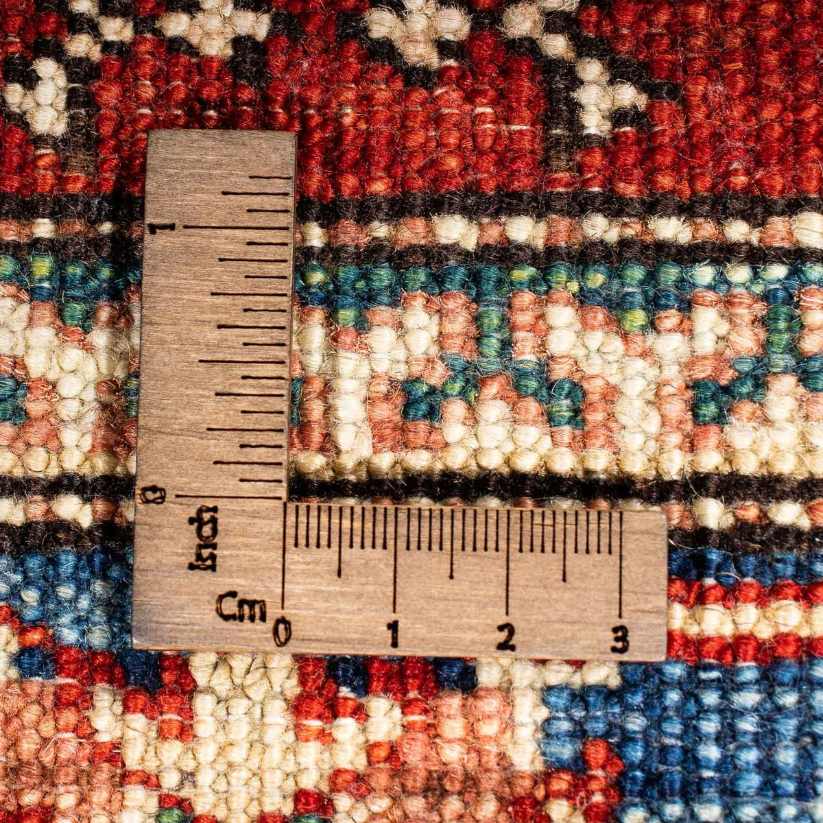 Tapis de couloir Tapis Ziegler - Kazak - 173 x 56 cm - rouge foncé