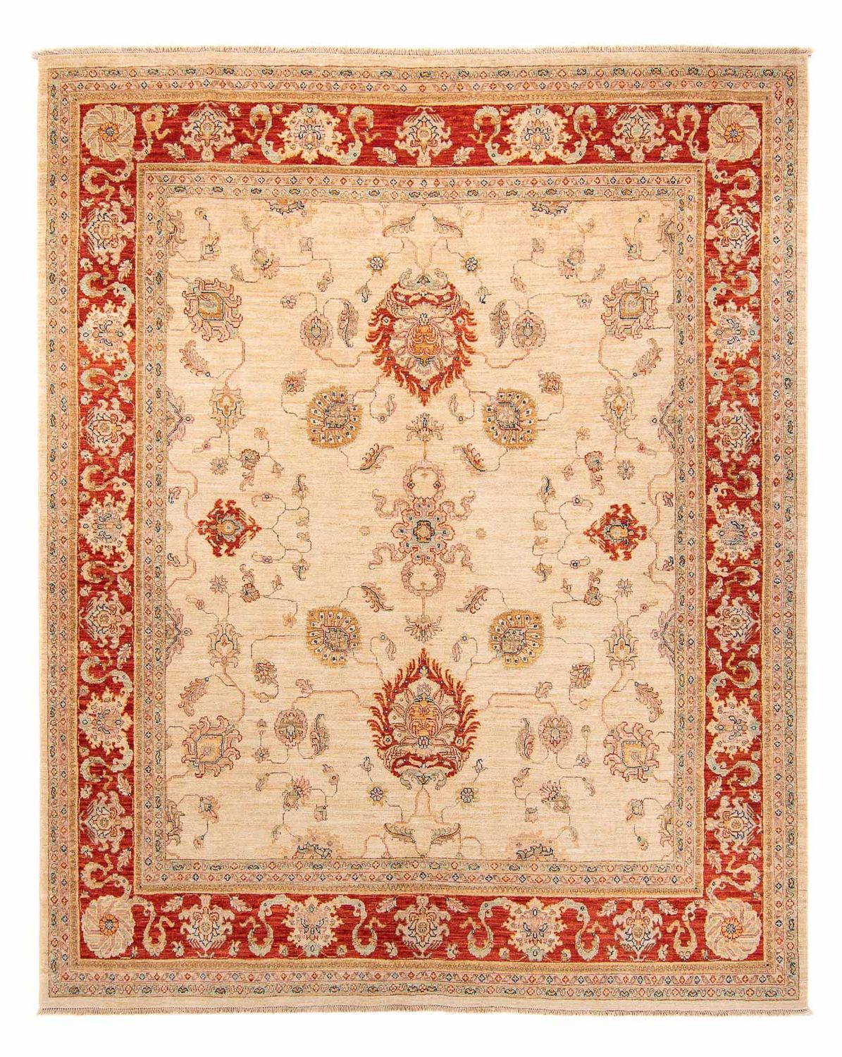 Tapis Ziegler - 245 x 198 cm - marron clair