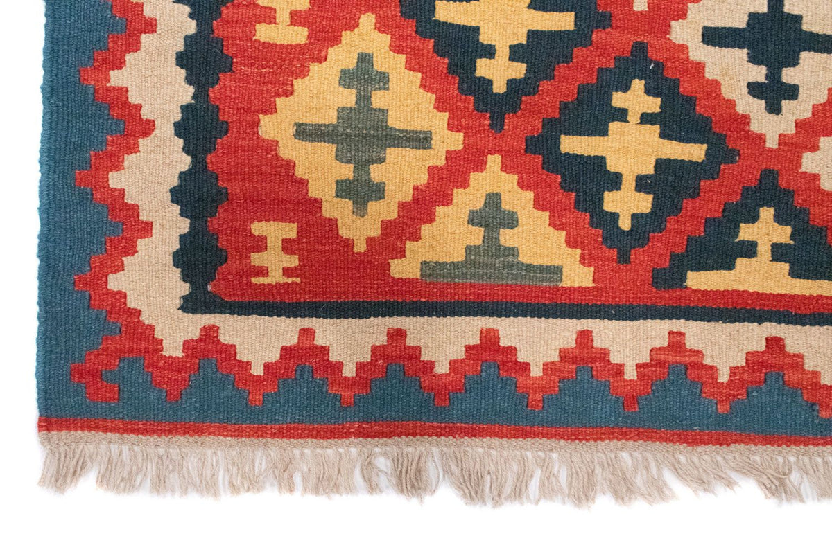 Tapis Kelim - Oriental - 150 x 102 cm - rouge