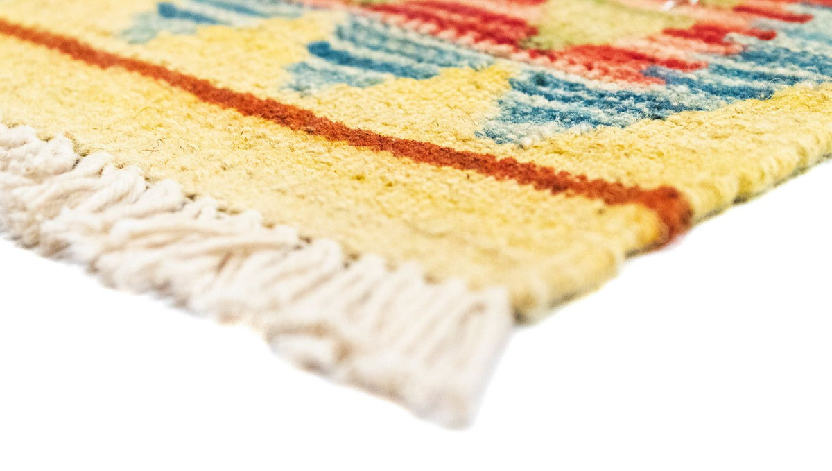 Tapis de couloir Tapis Kelim - Oriental - 200 x 99 cm - multicolore