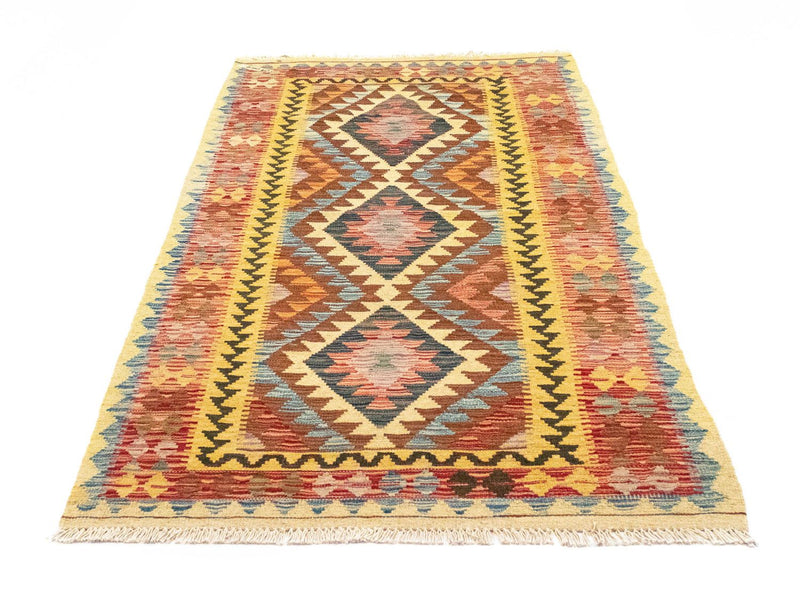 Tapis de couloir Tapis Kelim - Oriental - 200 x 99 cm - multicolore
