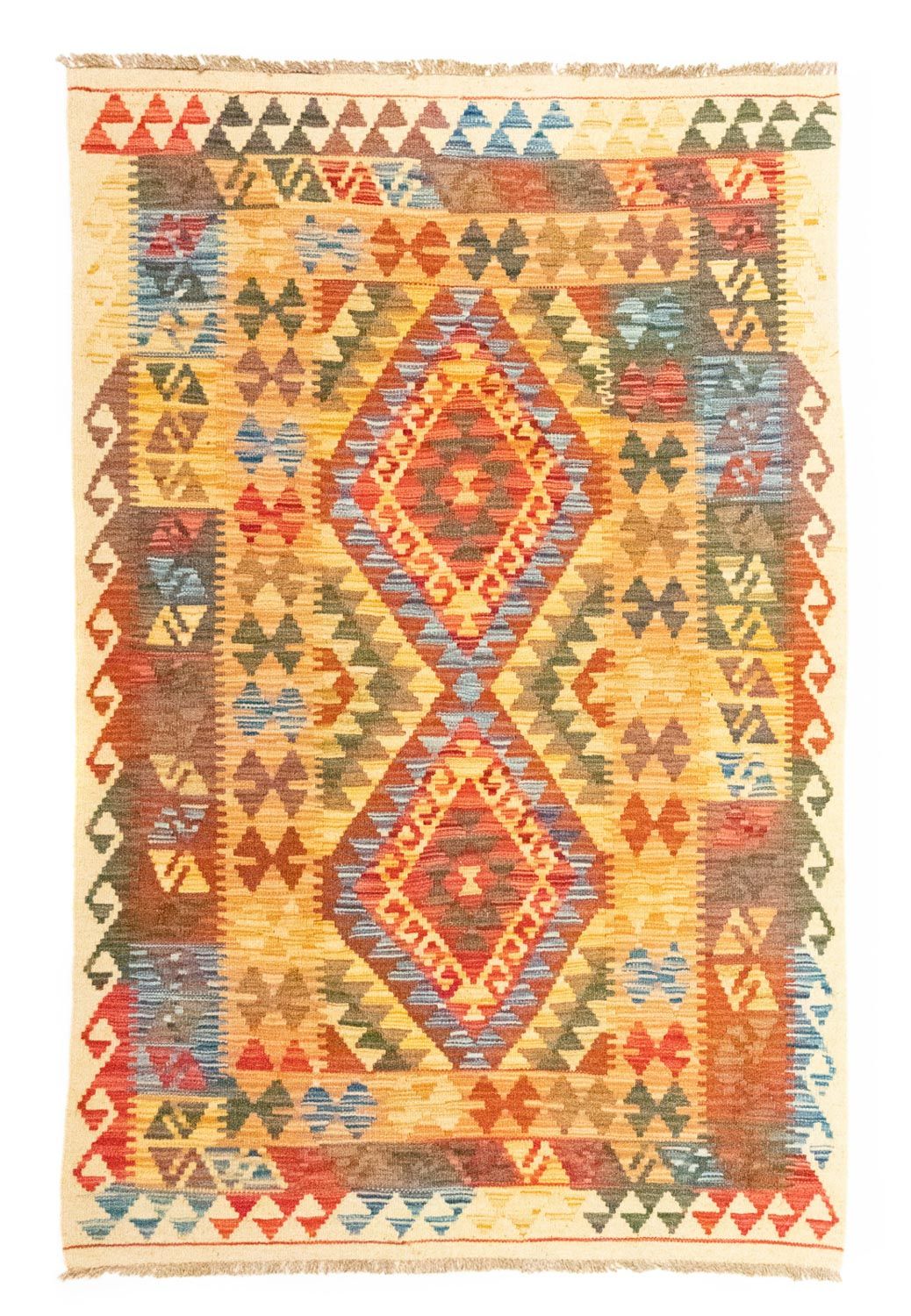Tapis Kelim - Oriental - 154 x 99 cm - multicolore